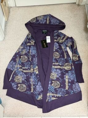 Harry Potter Her Universe invisibility Cloak hodded cardigan Size XSmall